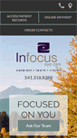 Mobile Screenshot of infocus-eyecare.com